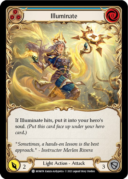 Flesh and Blood TCG: Illuminate (Blue) image
