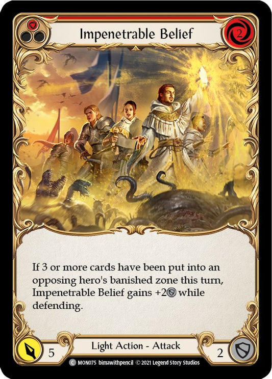 Flesh and Blood TCG: Impenetrable Belief (Red) image