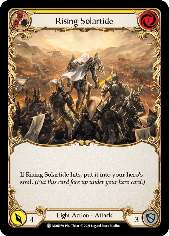Flesh and Blood TCG: Rising Solartide (Yellow) image