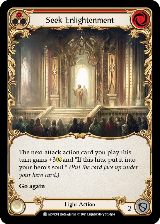 Flesh and Blood TCG: Seek Enlightenment (Red) image