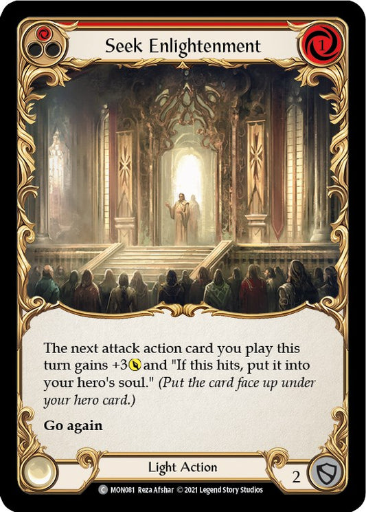 Flesh and Blood TCG: Seek Enlightenment (Red) image