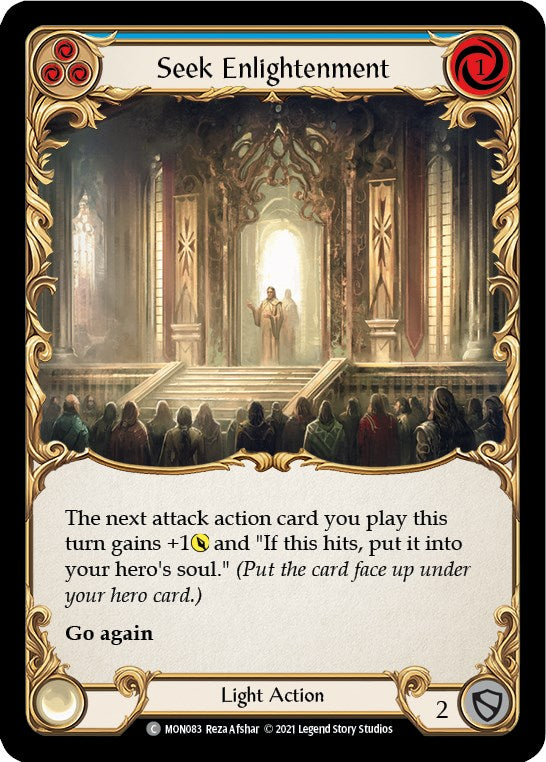 Flesh and Blood TCG: Seek Enlightenment (Blue) image