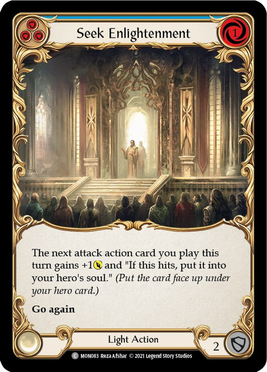 Flesh and Blood TCG: Seek Enlightenment (Blue) image