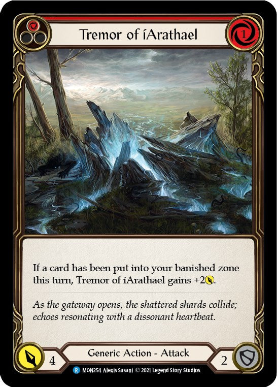 Flesh and Blood TCG: Tremor of iArathael (Red) image