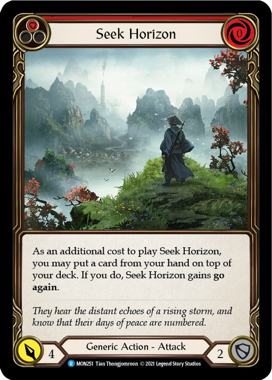Flesh and Blood TCG: Seek Horizon (Red) image