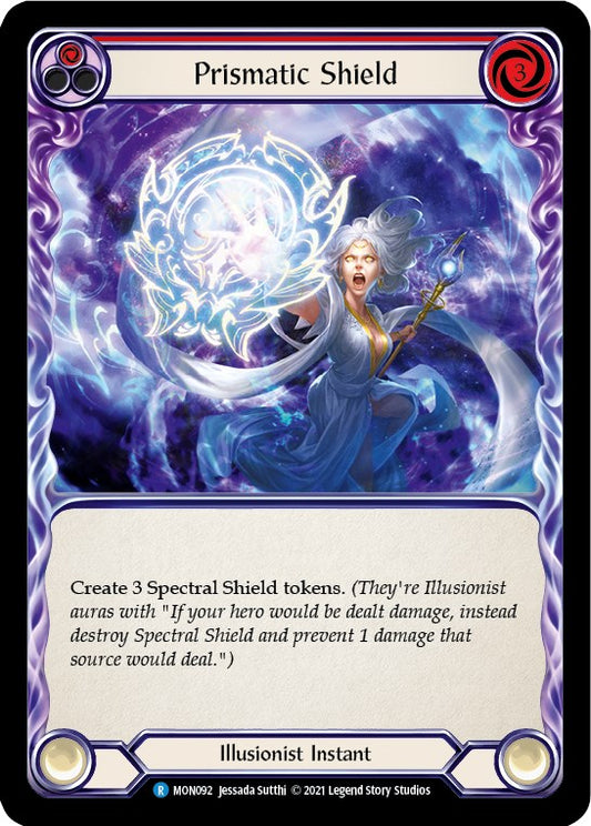 Flesh and Blood TCG: Prismatic Shield (Red) image