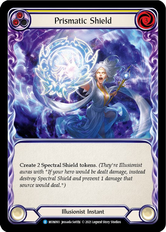 Flesh and Blood TCG: Prismatic Shield (Yellow) image