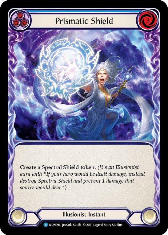 Flesh and Blood TCG: Prismatic Shield (Blue) image