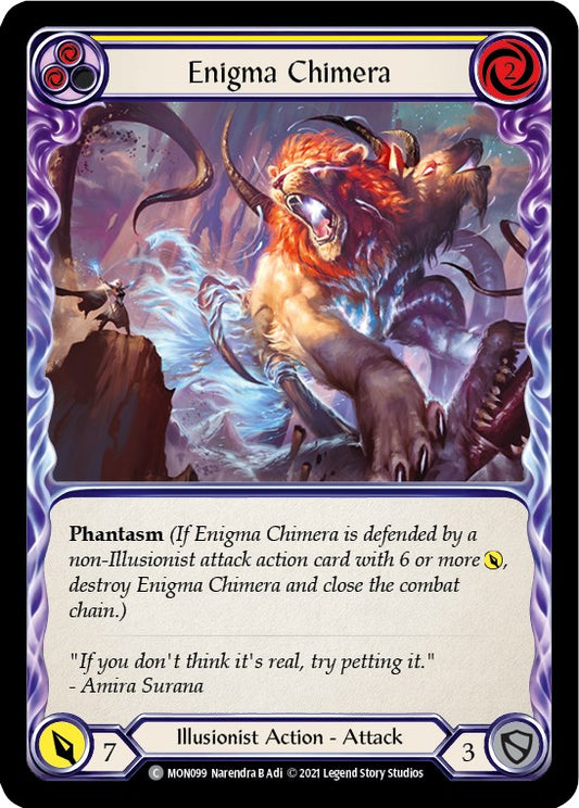 Flesh and Blood TCG: Enigma Chimera (Yellow) image