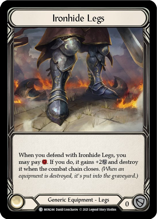 Flesh and Blood TCG: Ironhide Legs image