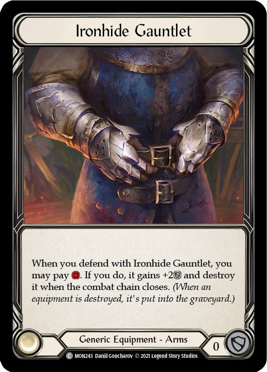 Flesh and Blood TCG: Ironhide Gauntlet image