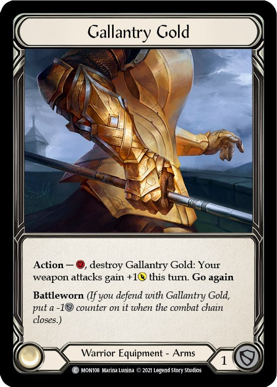 Flesh and Blood TCG: Gallantry Gold image