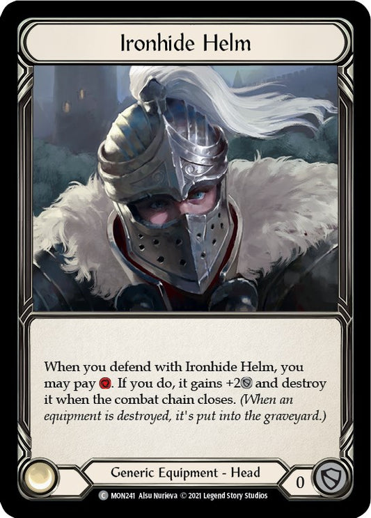 Flesh and Blood TCG: Ironhide Helm image