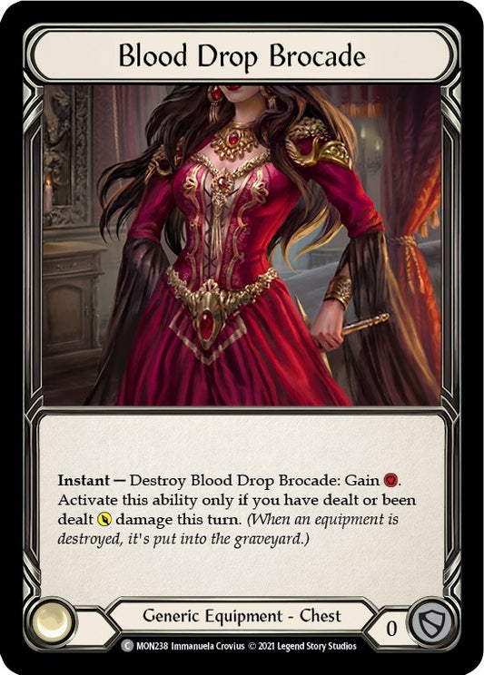 Flesh and Blood TCG: Blood Drop Brocade image
