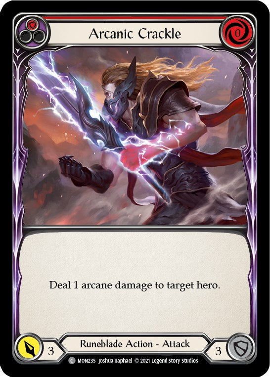 Flesh and Blood TCG: Arcanic Crackle (Red) image