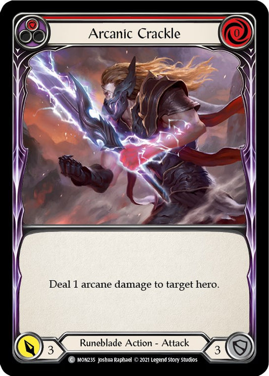 Flesh and Blood TCG: Arcanic Crackle (Red) image