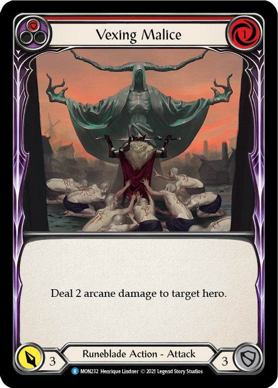 Flesh and Blood TCG: Vexing Malice (Red) image