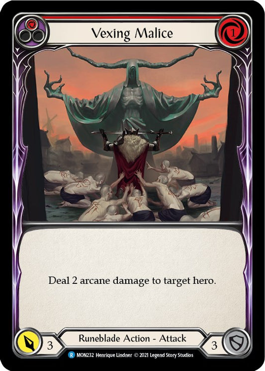 Flesh and Blood TCG: Vexing Malice (Red) image