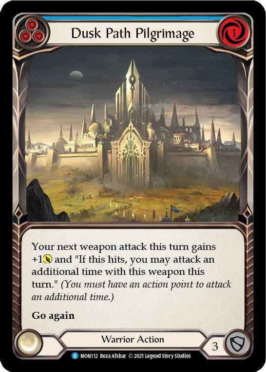 Flesh and Blood TCG: Dusk Path Pilgrimage (Blue) image