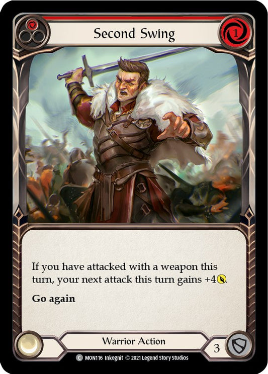 Flesh and Blood TCG: Second Swing (Red) image
