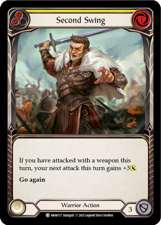 Flesh and Blood TCG: Second Swing (Yellow) image