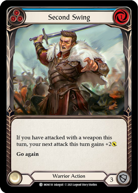 Flesh and Blood TCG: Second Swing (Blue) image