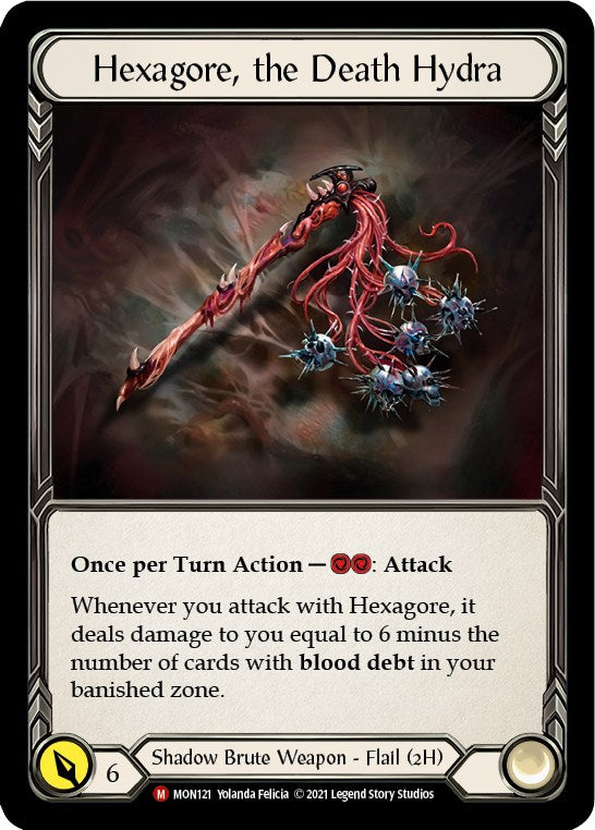 Flesh and Blood TCG: Hexagore, the Death Hydra image