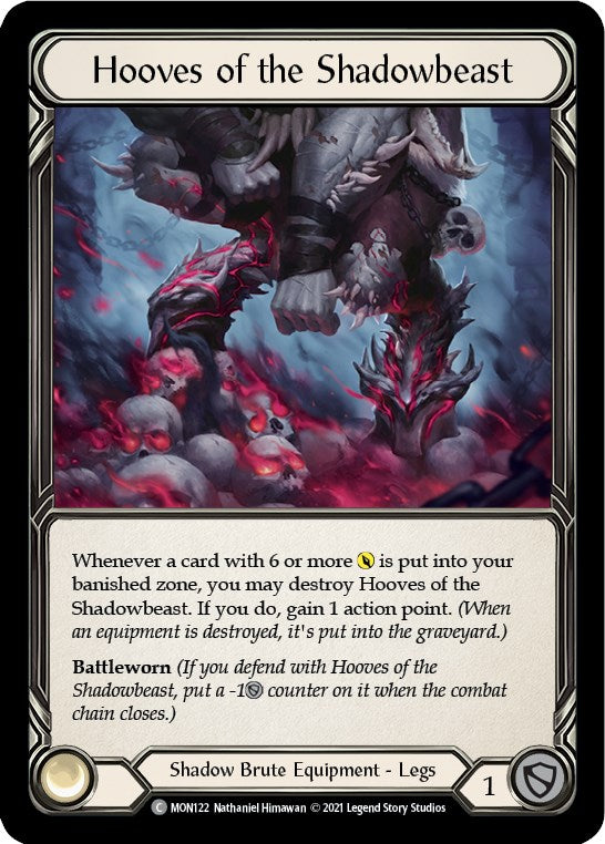 Flesh and Blood TCG: Hooves of the Shadowbeast image