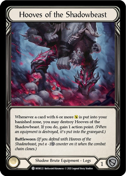 Flesh and Blood TCG: Hooves of the Shadowbeast image
