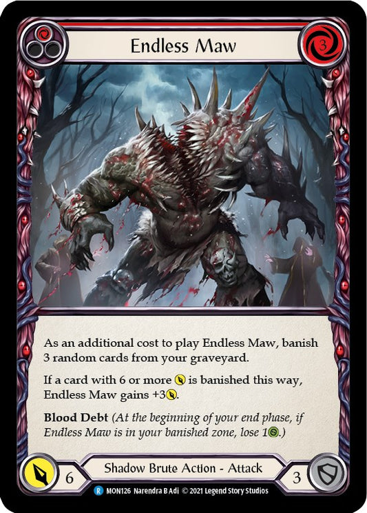 Flesh and Blood TCG: Endless Maw (Red) image