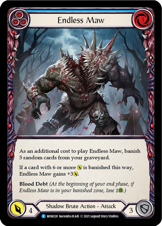 Flesh and Blood TCG: Endless Maw (Blue) image