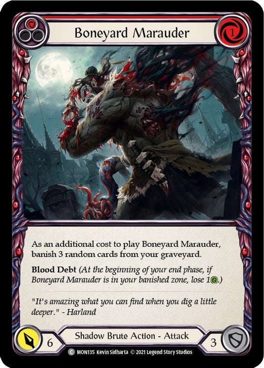Flesh and Blood TCG: Boneyard Marauder (Red) image