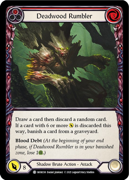 Flesh and Blood TCG: Deadwood Rumbler (Red) image