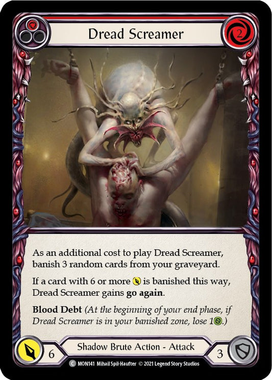 Flesh and Blood TCG: Dread Screamer (Red) image