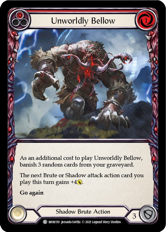 Flesh and Blood TCG: Unworldly Bellow (Red) image