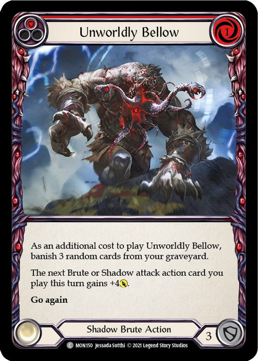 Flesh and Blood TCG: Unworldly Bellow (Red) image