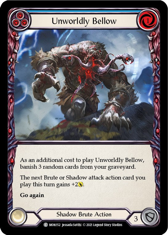 Flesh and Blood TCG: Unworldly Bellow (Blue) image