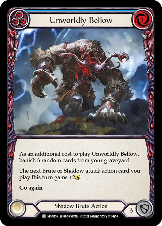 Flesh and Blood TCG: Unworldly Bellow (Blue) image