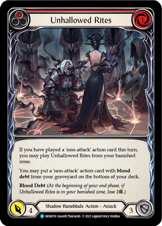 Flesh and Blood TCG: Unhallowed Rites (Red) image