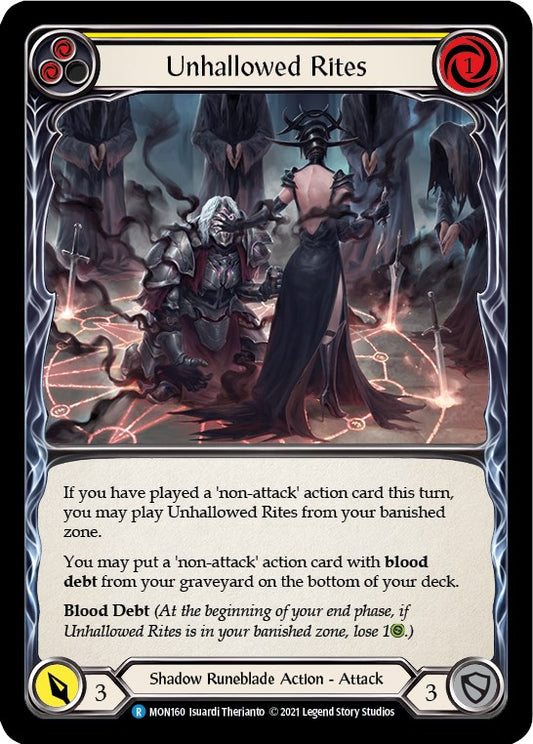 Flesh and Blood TCG: Unhallowed Rites (Yellow) image