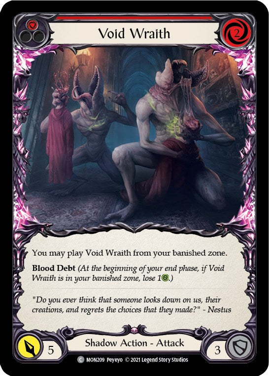 Flesh and Blood TCG: Void Wraith (Red) image