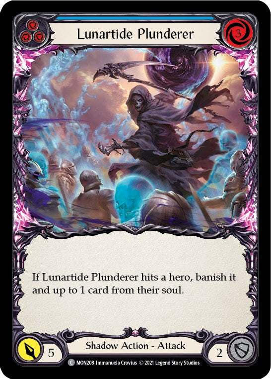 Flesh and Blood TCG: Lunartide Plunderer (Blue) image