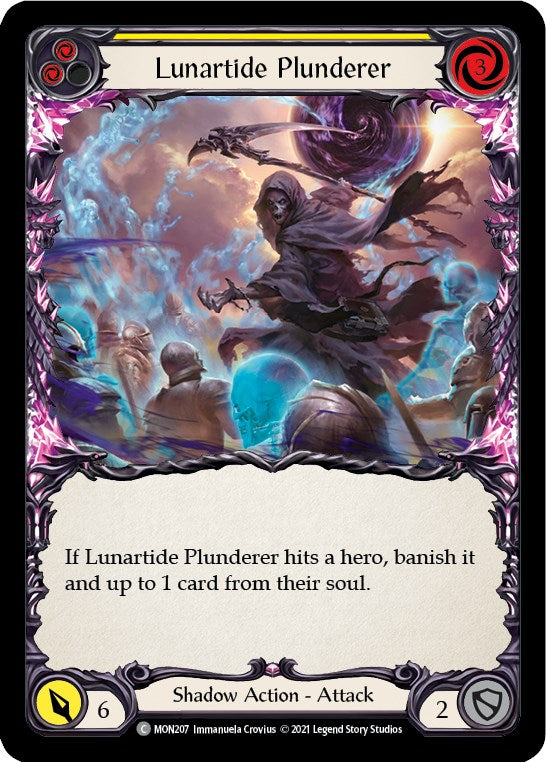 Flesh and Blood TCG: Lunartide Plunderer (Yellow) image