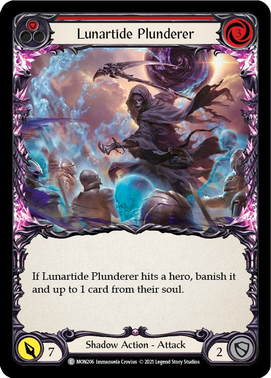 Flesh and Blood TCG: Lunartide Plunderer (Red) image