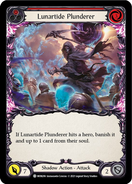 Flesh and Blood TCG: Lunartide Plunderer (Red) image