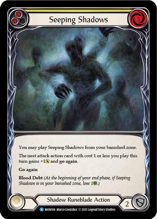 Flesh and Blood TCG: Seeping Shadows (Yellow) image