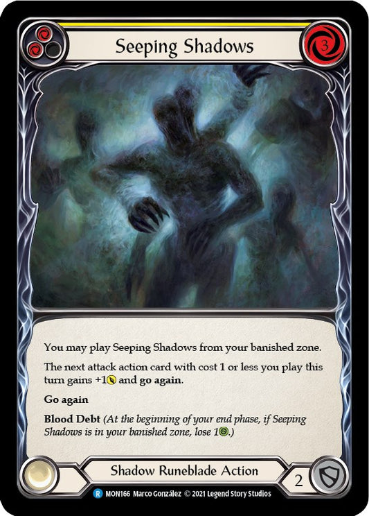 Flesh and Blood TCG: Seeping Shadows (Yellow) image