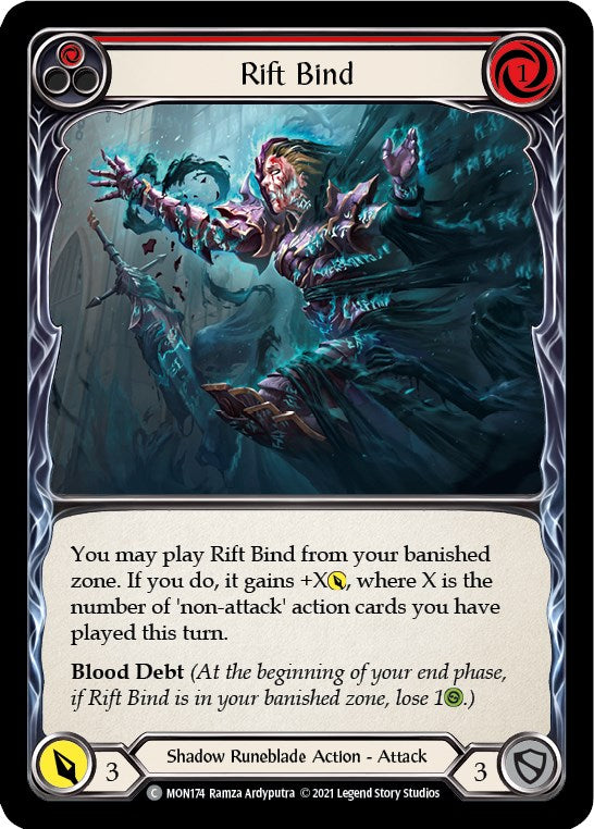 Flesh and Blood TCG: Rift Bind (Red) image