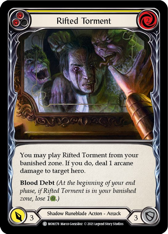 Flesh and Blood TCG: Rifted Torment (Yellow) image