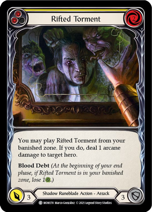 Flesh and Blood TCG: Rifted Torment (Yellow) image